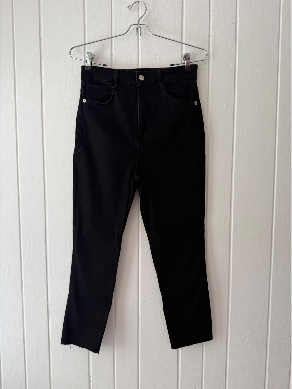 Zara Black High-Waisted Skinny Leg Jeans Size 10 USA / 32 MEX
